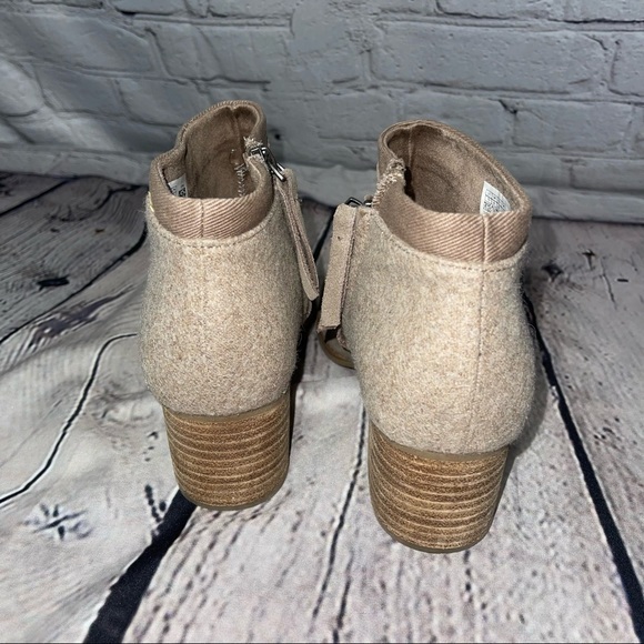 TOMS Loren Taupe Gray booties size 10 - Picture 6 of 10